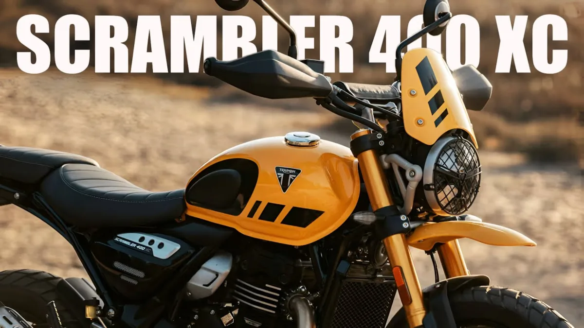 Triumph Scrambler 400 XC
